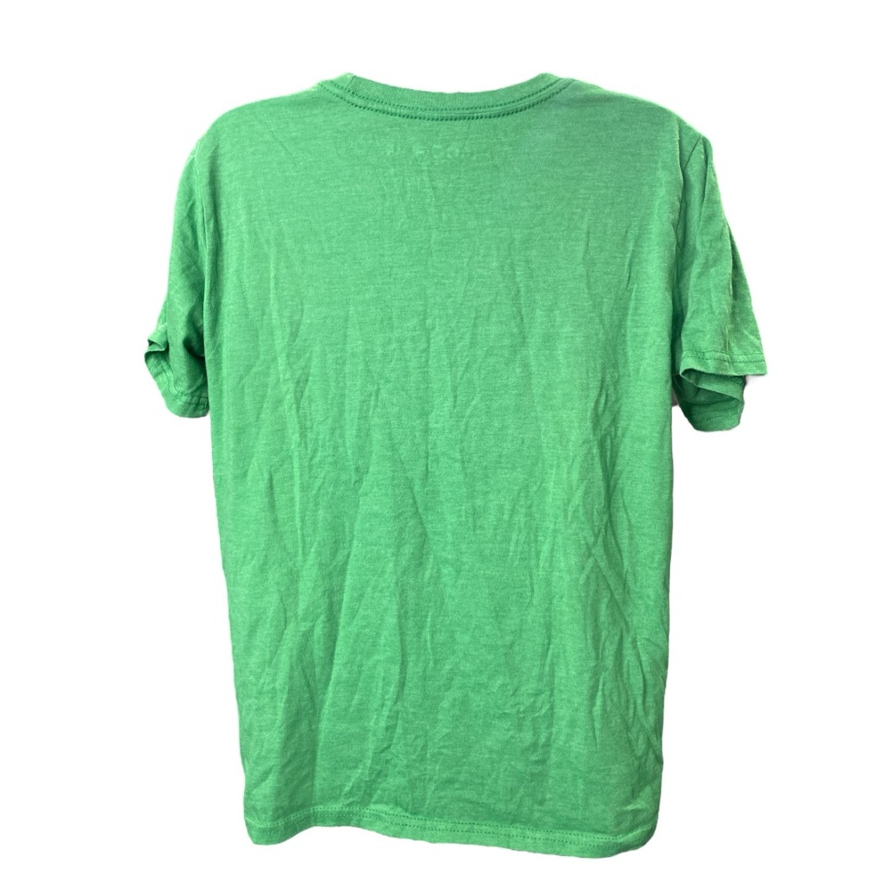 MAD ENGINE Minecraft Youth L Green Short Sleeve T-Shirt Villager Enderman - Picture 3 of 3